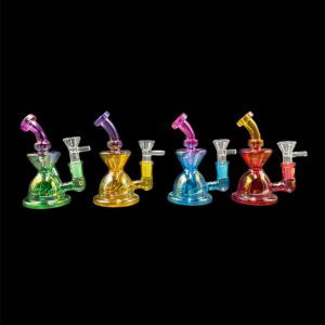 TWO-TONE COLORFUL SMALL WATER PIPE PCL8648