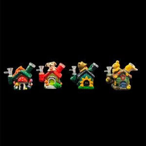 3D-ART WHIMSICAL HOUSE WATER PIPE PCL8652