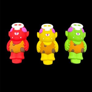 ANGRY MONSTER SILICONE HAND PIPE SL222