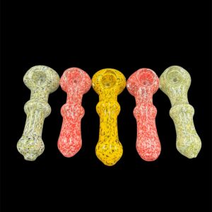 COLORFUL MARBLE W/ RING HAND PIPE RS3525