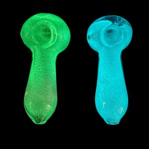 PLAIN GLOW IN THE DARK HAND PIPE RS1412