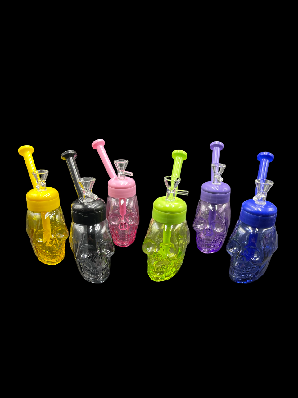 DOUBLE SIDED SKULL WATER PIPE PCL8367 — Himalayan Group Inc.