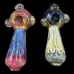 3 DOTTED COLOR SWIRL HAND PIPE RS3274