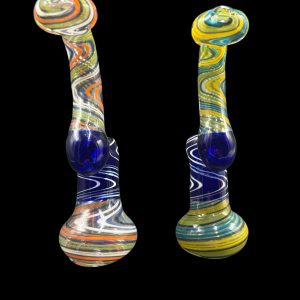ORANGE STRIPE BUBBLER RS3243