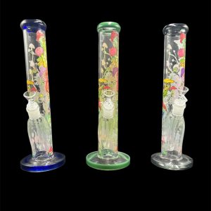 VIBRANT MUSHROOM CYLINDER WATER PIPE PCL8454