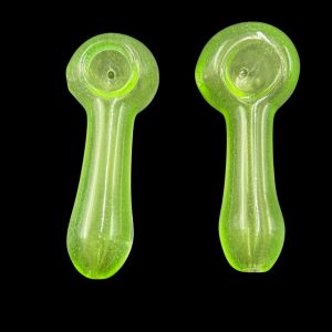 GREEN GLOW IN THE DARK HAND PIPE RS3403