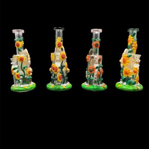 3D ART FLORAL CRITTER WATER PIPE PCL8633