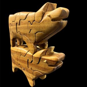 PIGGY HANDCRAFTED WOODEN DESIGN PUZZLE PGSB14