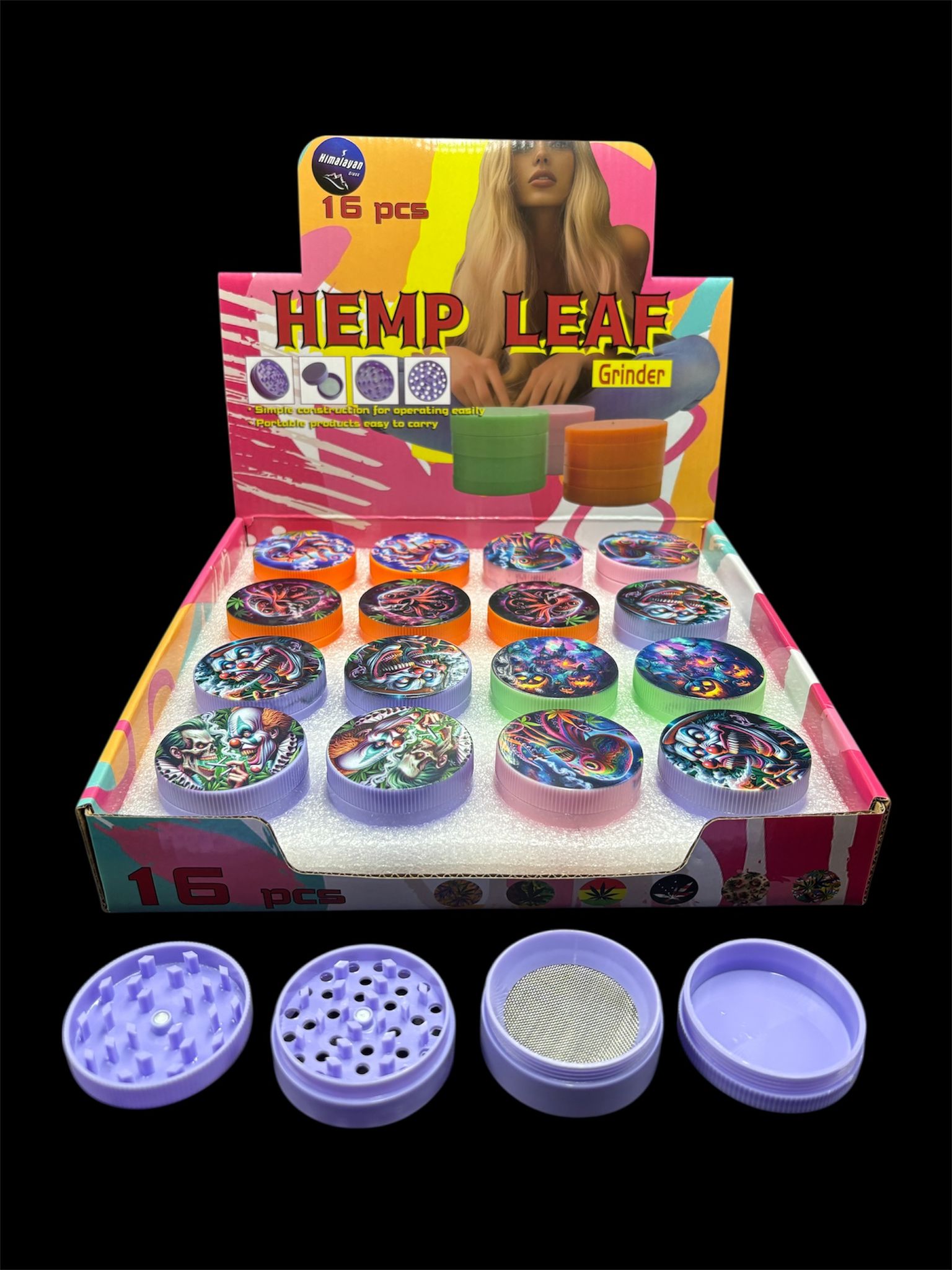 50MM PLASTIC GRINDERS IM79