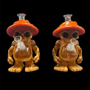 ORANGE ALIEN WATER PIPE PCL8660