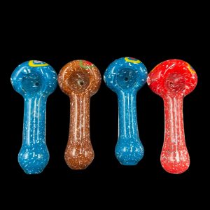 BULLSEYE WITH CONFETTI HAND PIPE RS3566